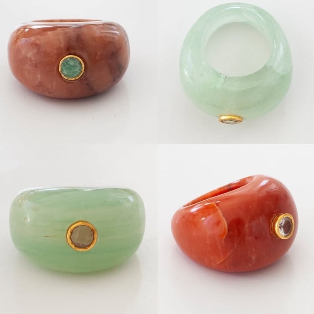 Stone Cocktail Ring - Picture 3 of 13